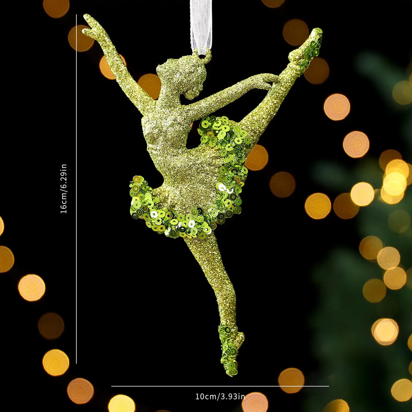 3D Snowflake Christmas Ornament | Glitter Festive Pendant Decor