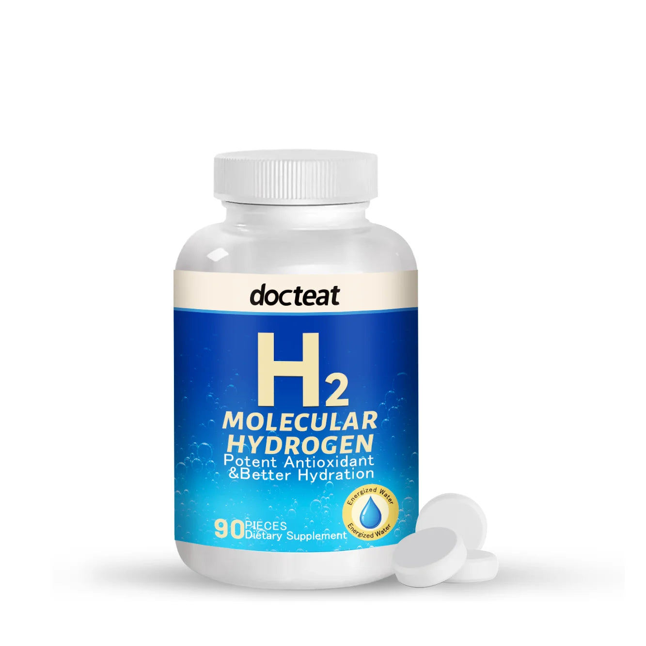 Docteat Hydrogen Water Tablets | Daily Hydration Support