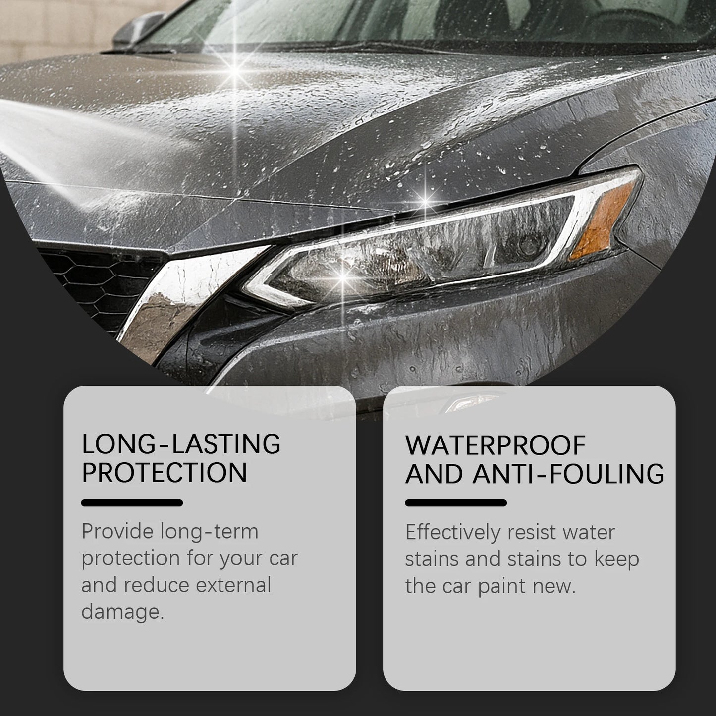 RayHong 3-in-1 Car Paint Protection Spray | Polish & Repair