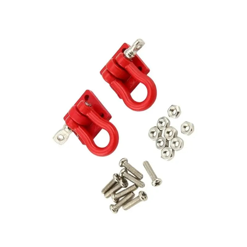 Metal Simulation Tow Hook Set for 1:10 RC Crawler | Easy Assembly