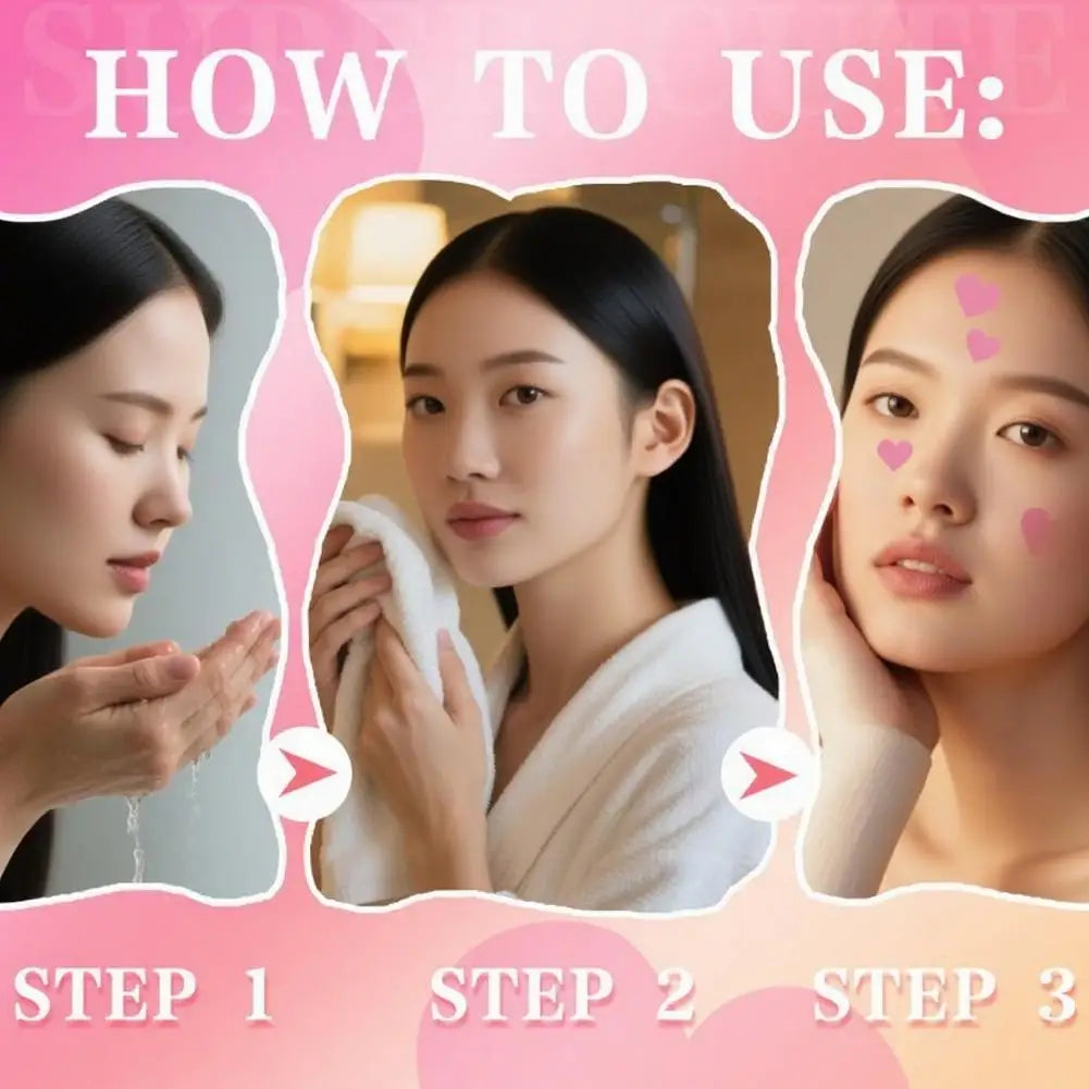 1080 Pcs Heart-Shaped Hydrocolloid Pimple Patches for Teens