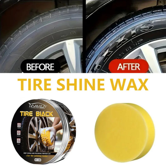 Car Tire Blackening & Plastic Polishing Maintenance Wax Tire Polishing Wax Oasis Select