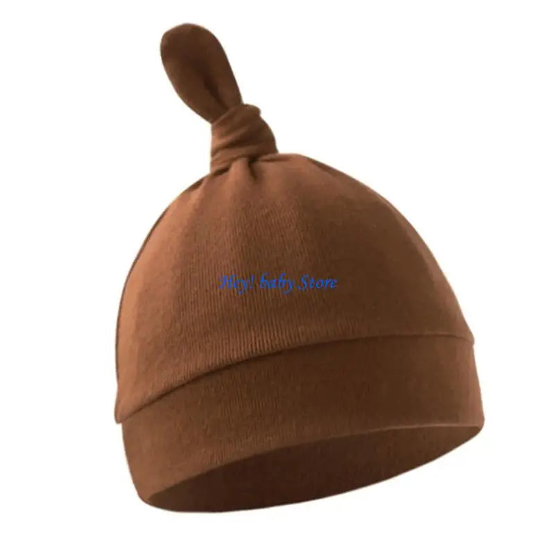 Cotton Baby Bonnet Earflap Hat | Soft Infant Cap 0–6 Months