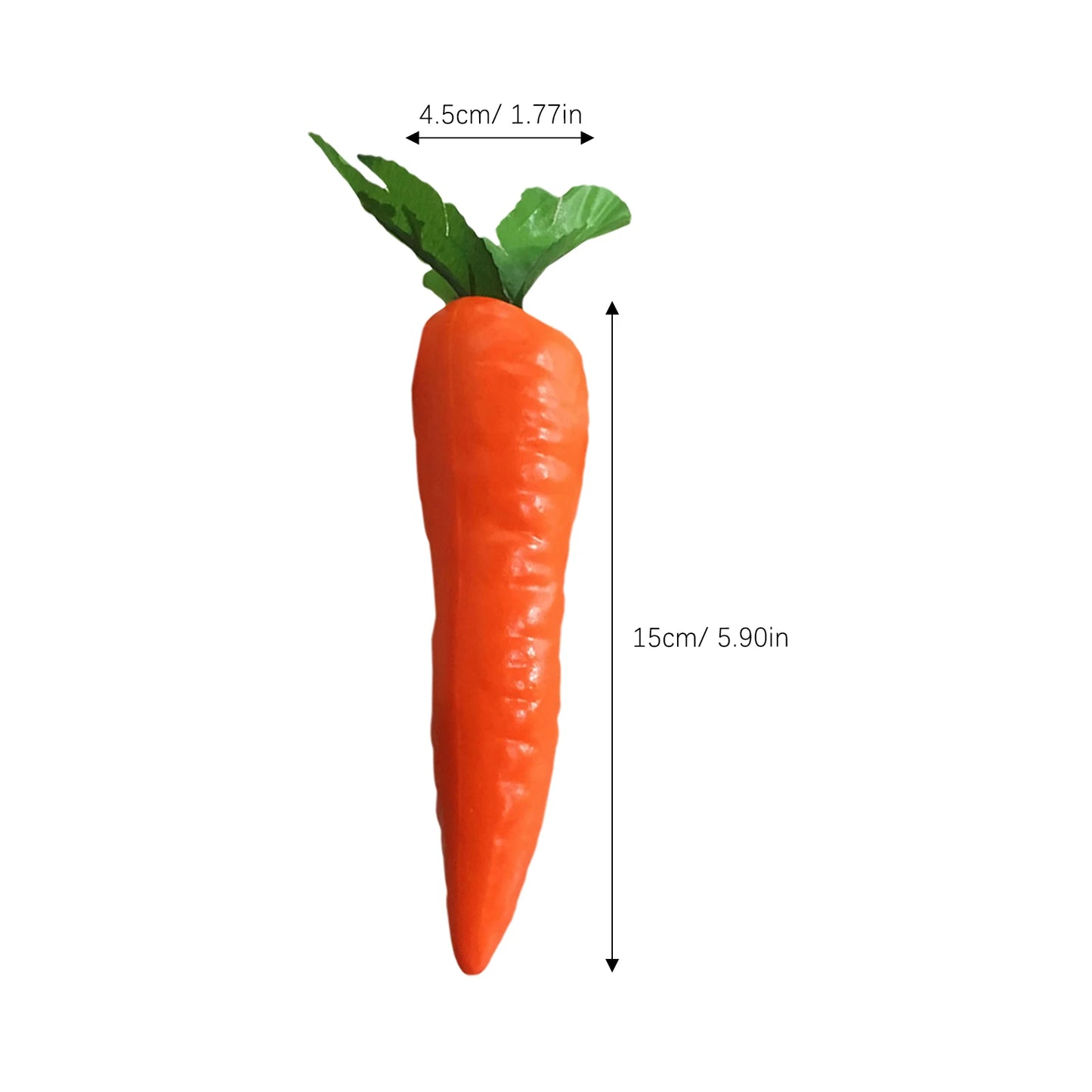 4pcs Mini Carrots Simulation Carrot Props Ornament Artificial Vegetable Fake Carrot Model For Party Festival Easter Photo Prop Peaceful Pleasures Health and Wellness