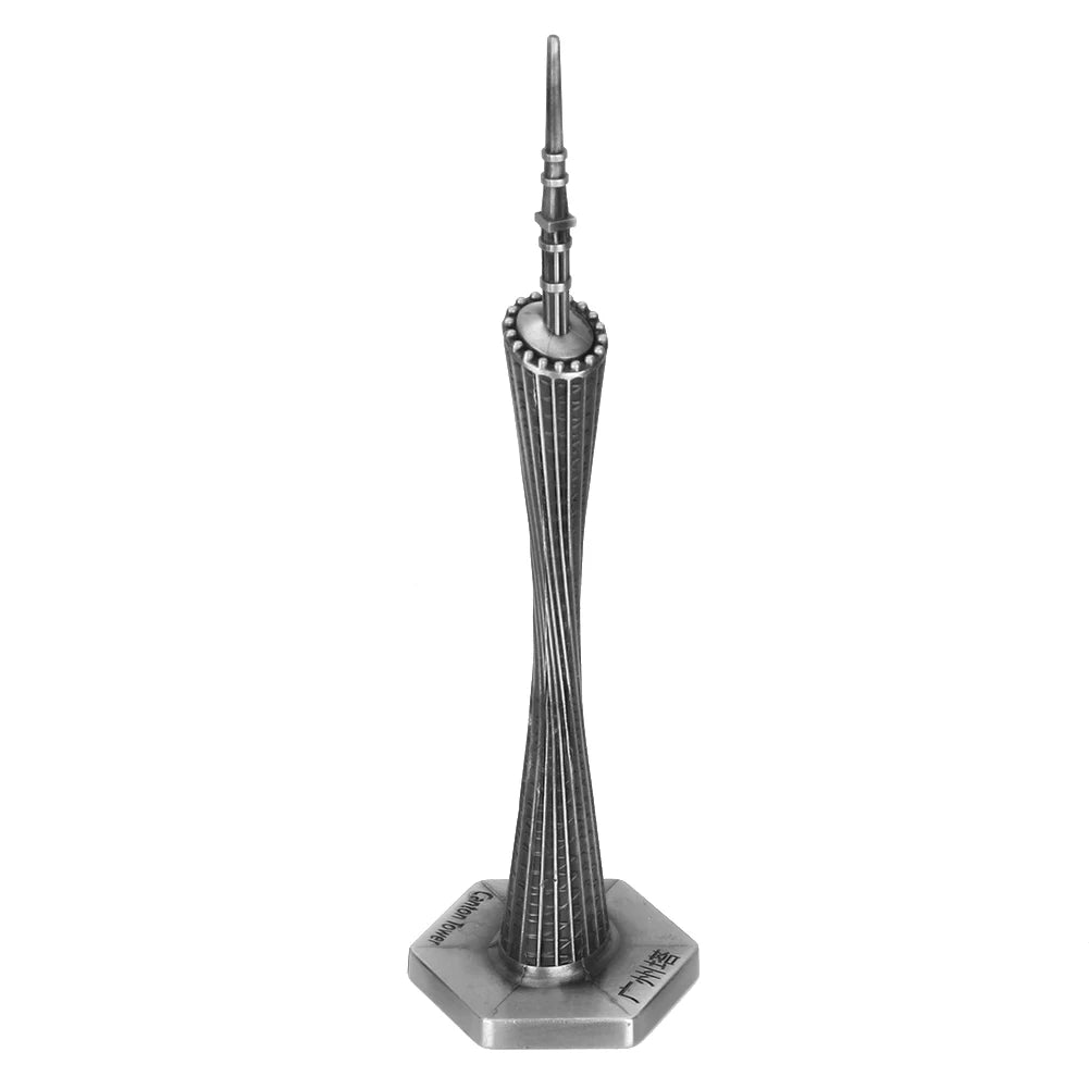 exquisite craftsmanship Delicate handmade crafts Tower Model unique Canton Tower Model High quality TV cabinet for living room Peaceful Pleasures Health and Wellness