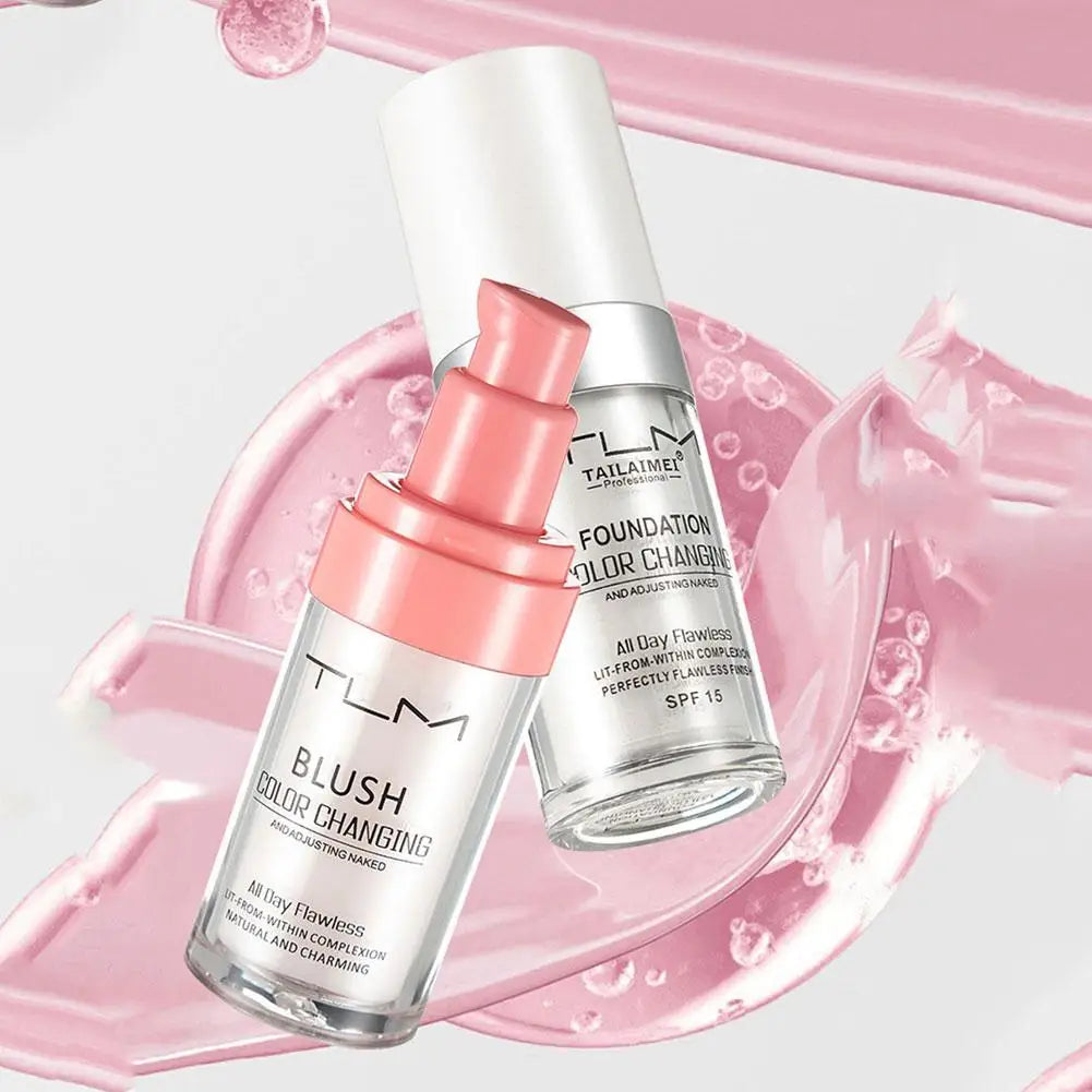 Color-Changing Blush Liquid Foundation – Moisturizing 30ml Peaceful Pleasures Health and Wellness
