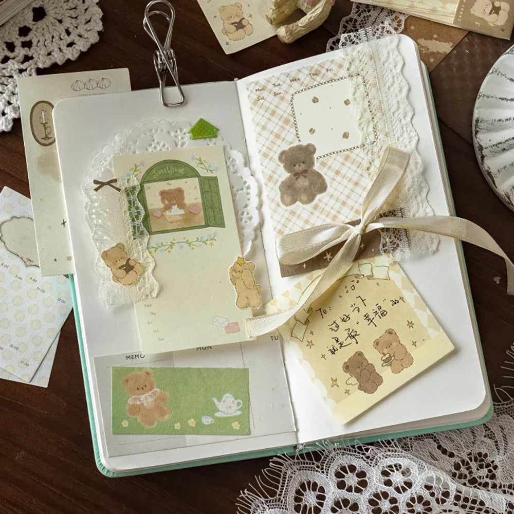 Combination Note Cute Fairy Tale Student Message Memo Can Be Used As