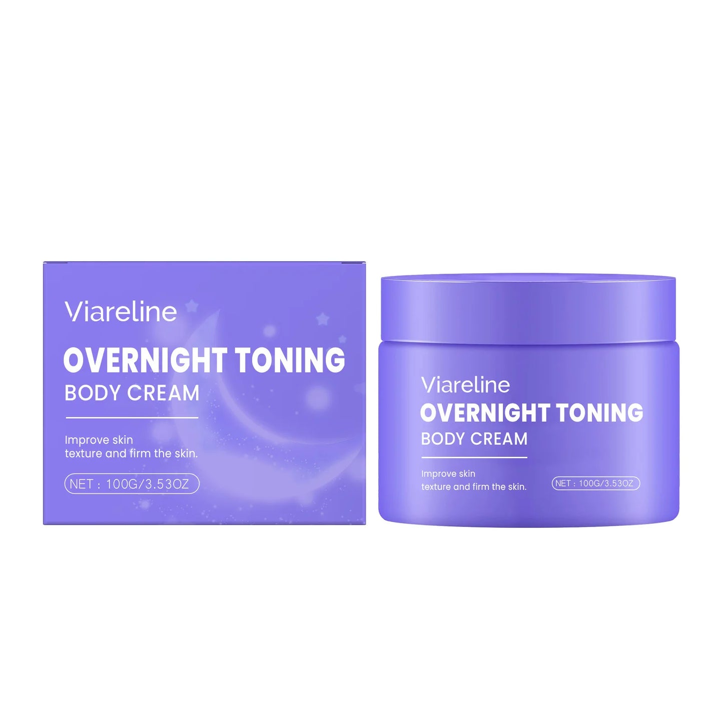 Viareline Overnight Firming Body Cream – Toning & Moisturizing