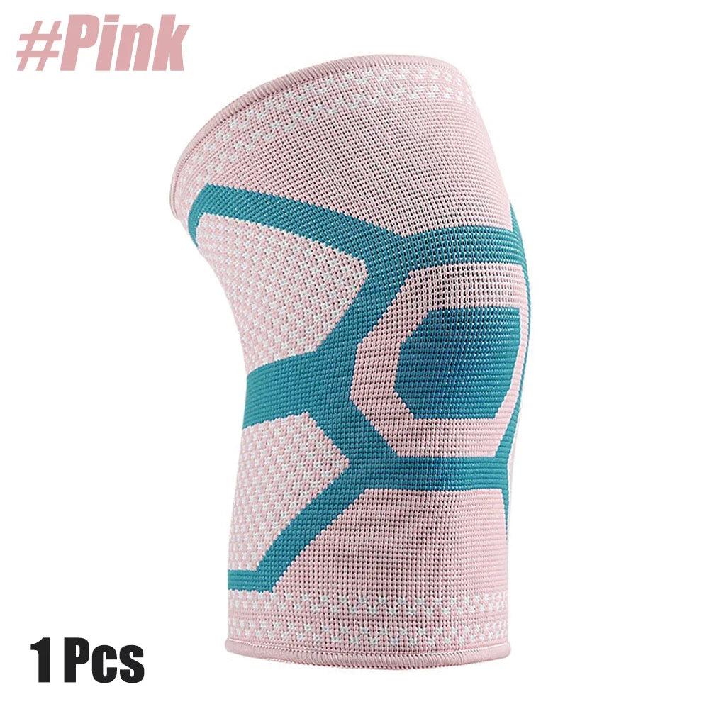 WEFITON Kids Knee Brace Compression Sleeve | Youth Sports Youth Knee Support Sleeve Peaceful Pleasures Health and Wellness Pink-1PCS L