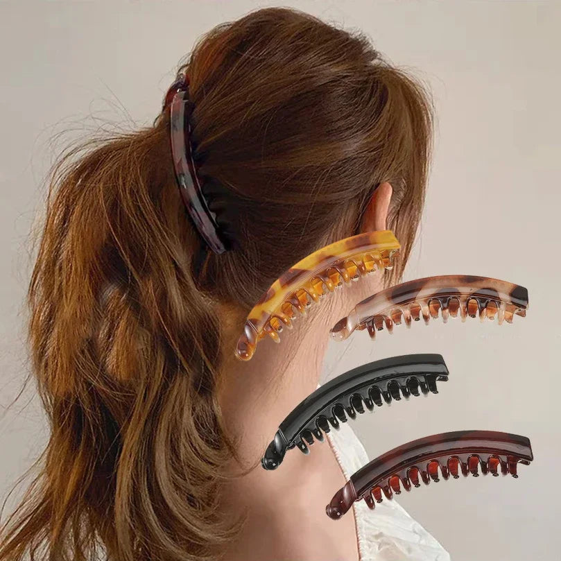 Banana Clip Fish-Shaped Hairpin | Women's Hair Claw Barrette