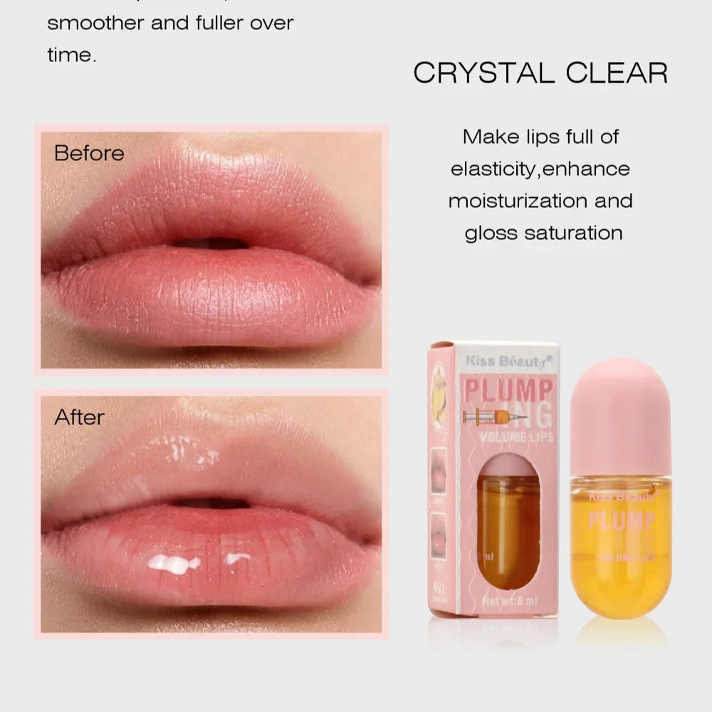 Eelhoe Lip Plumper Oil & Collagen Serum – Volumising Lip Gloss