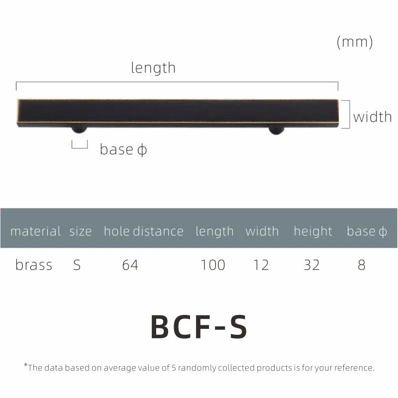 Brass Cabinet Pulls & Knobs – Modern Square Drawer Handles
