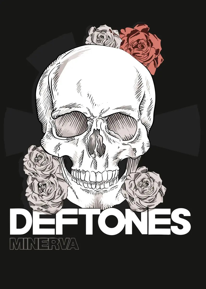 Deftones Canvas Wall Art Poster – Rock Band Music Home Decor