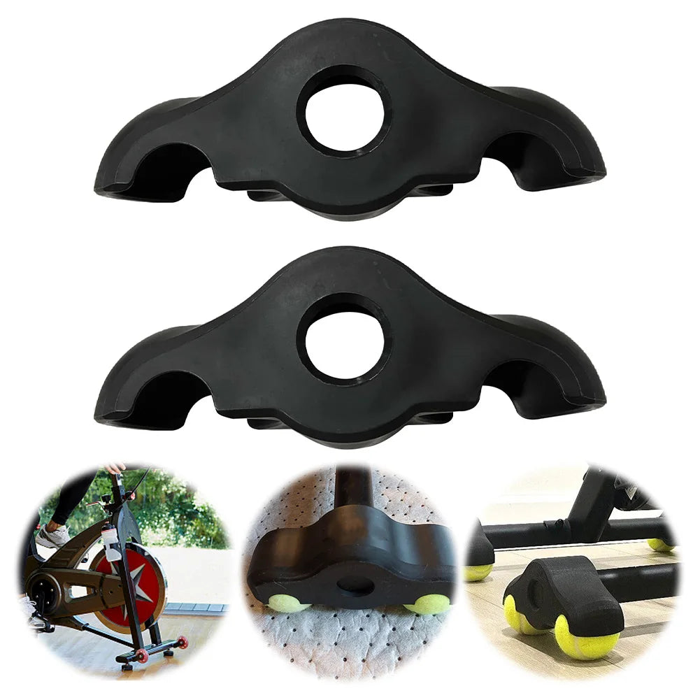 Cycling Training Foot Pads for Indoor Bike Trainer – Anti-Slip Cycling Accessories Peaceful Pleasures Health and Wellness