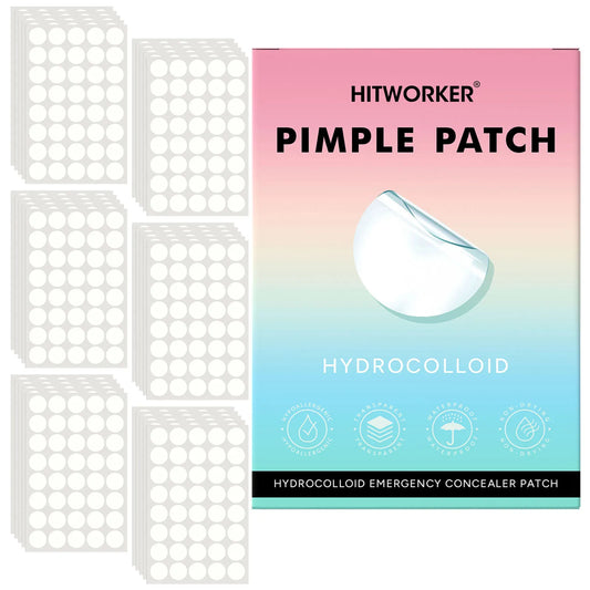 Hydrocolloid Acne Patches – Invisible, Waterproof, All Skin Types Acne Patch Peaceful Pleasures Health and Wellness