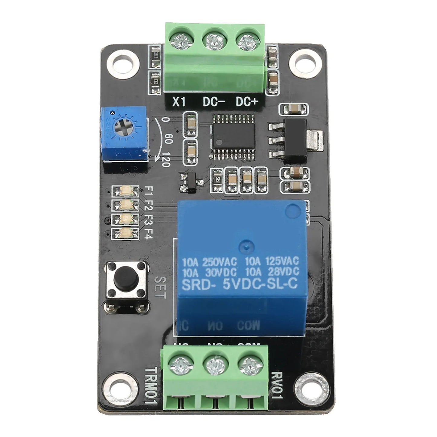 Delay Timer Relay Delay Timer Relay Self locking Delay On Off Time Super 555 Timer 5V/12V/24V Peaceful Pleasures Health and Wellness