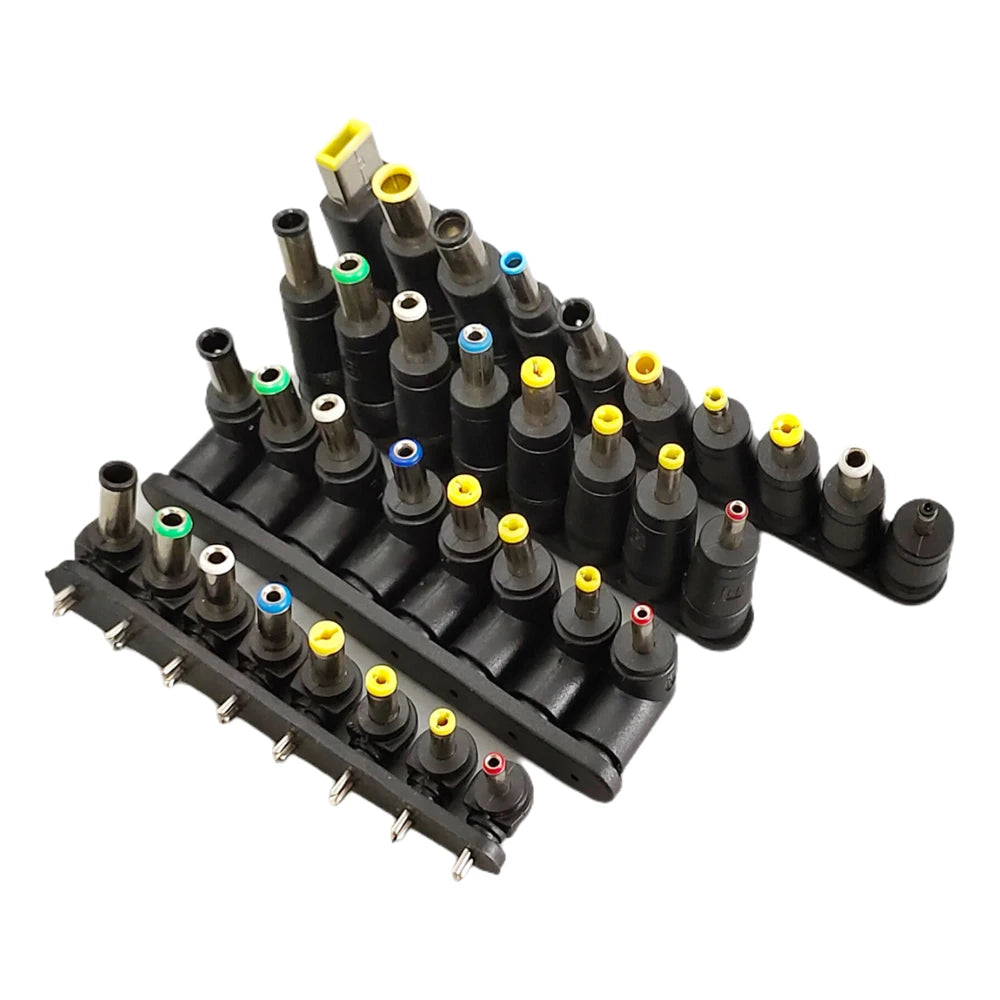 Universal DC Power Connector Kit 5.5x2.1mm Male Female Straight / Right Angle Plug Set for Laptop Notebook Power Adapter Peaceful Pleasures Health and Wellness
