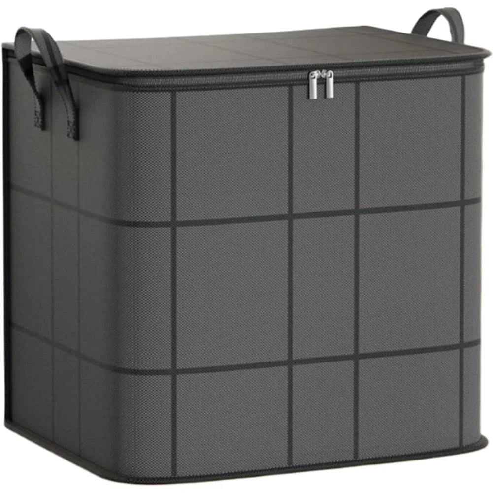 Storage Bag Boxe Handle Zipper Moisture-proof Clothes Thickened Large
