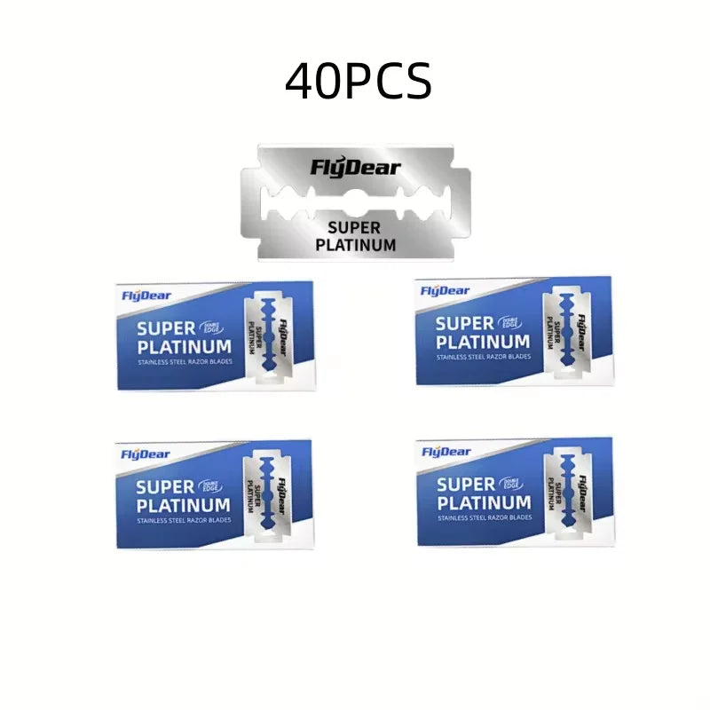 Double Edge Safety Razor Blades – Stainless Steel 10–30 Pack