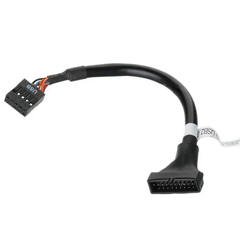 USB 3.0 20-Pin to USB 2.0 9-Pin Motherboard Header Adapter