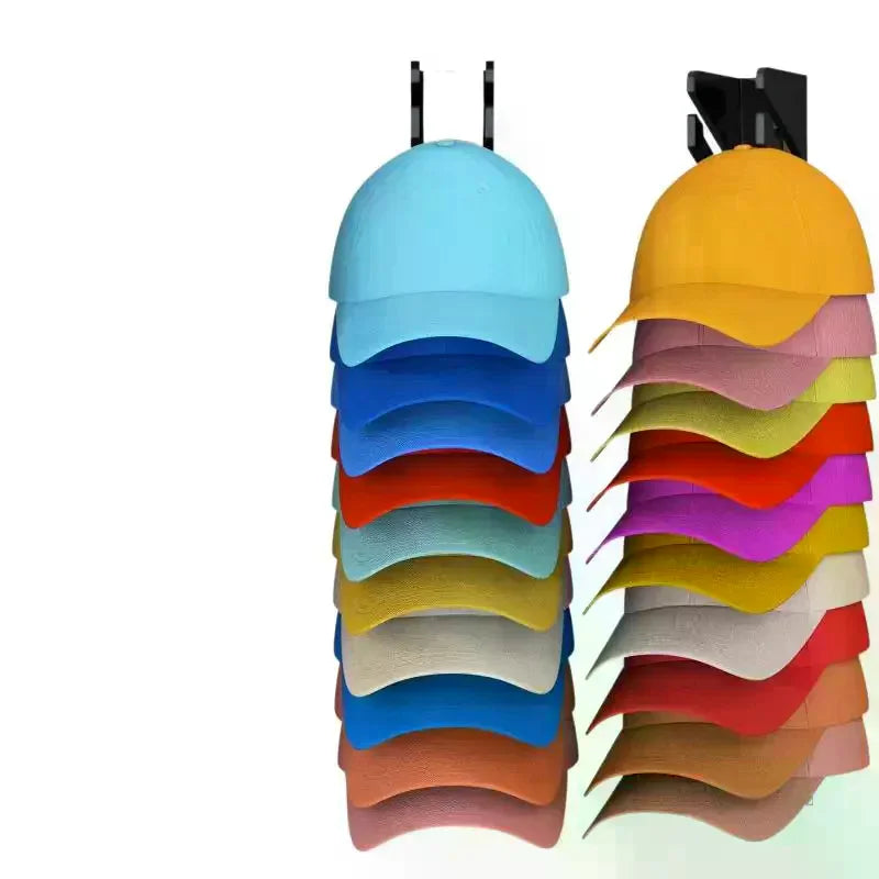 Acrylic Baseball Cap Display & Storage Rack | Clear Hat Holder