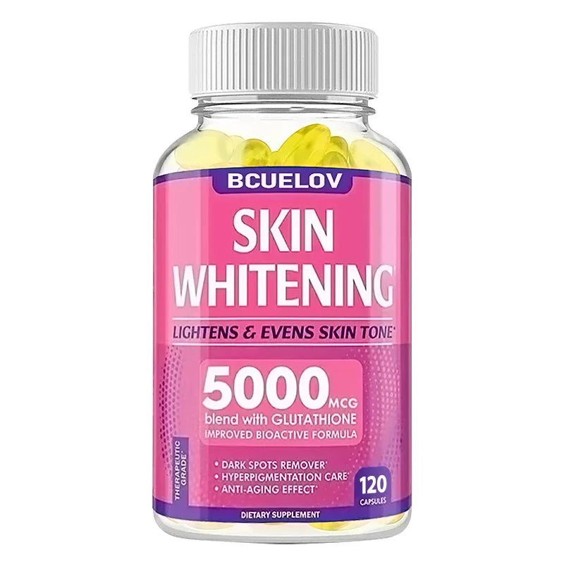 L-Glutathione 5000mcg Brightening & Antioxidant Capsules