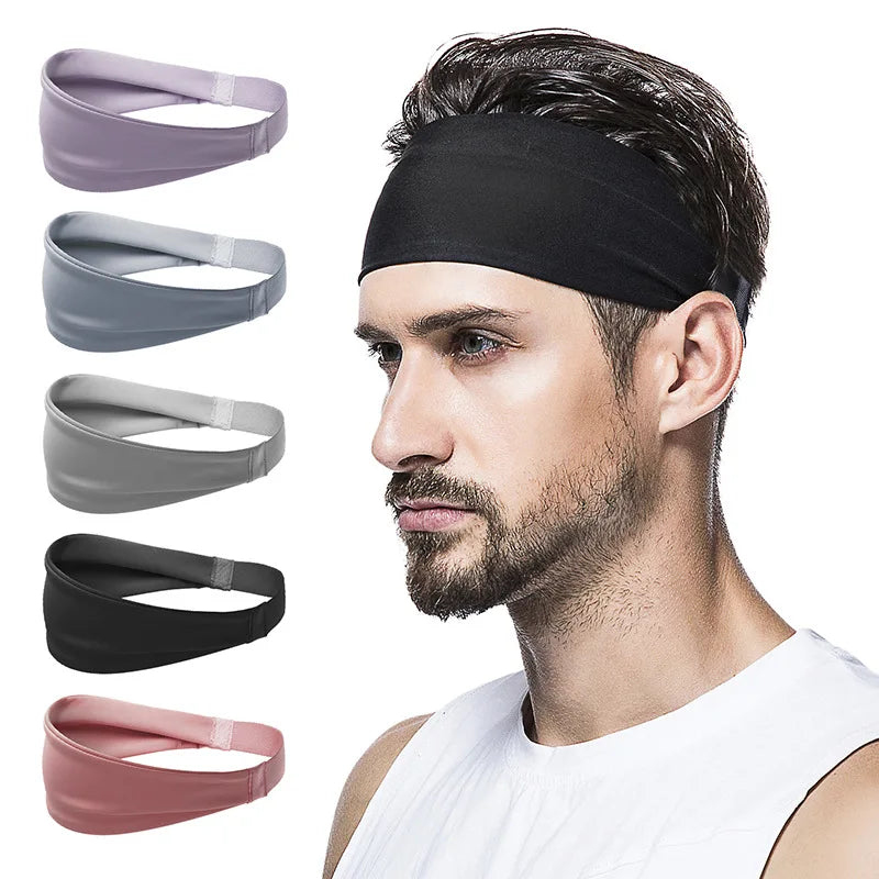 Sports sweat-absorbent headband, running, fitness forehead protector, headband, headband, new basketball men's and women's sprin Peaceful Pleasures Health and Wellness