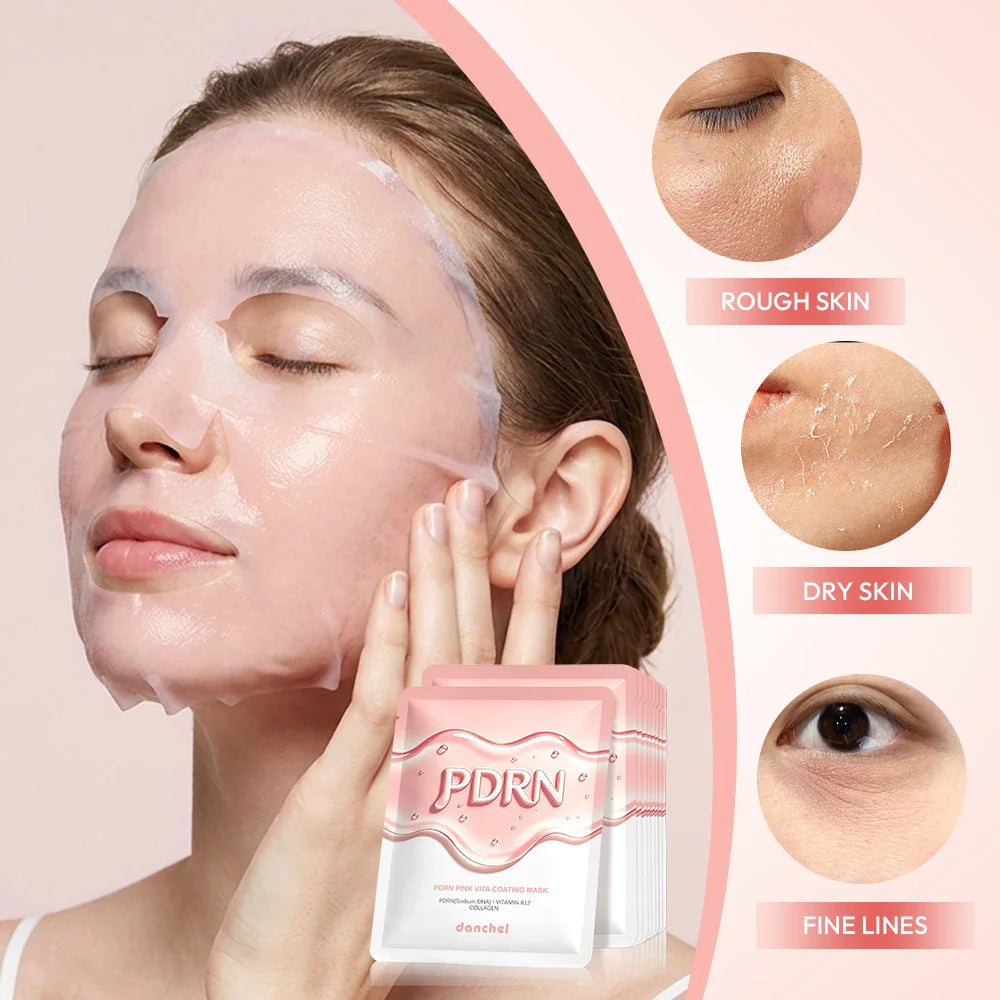 PDRN Salmon DNA Pink Vitamin Sheet Mask – Korean Glass Skin