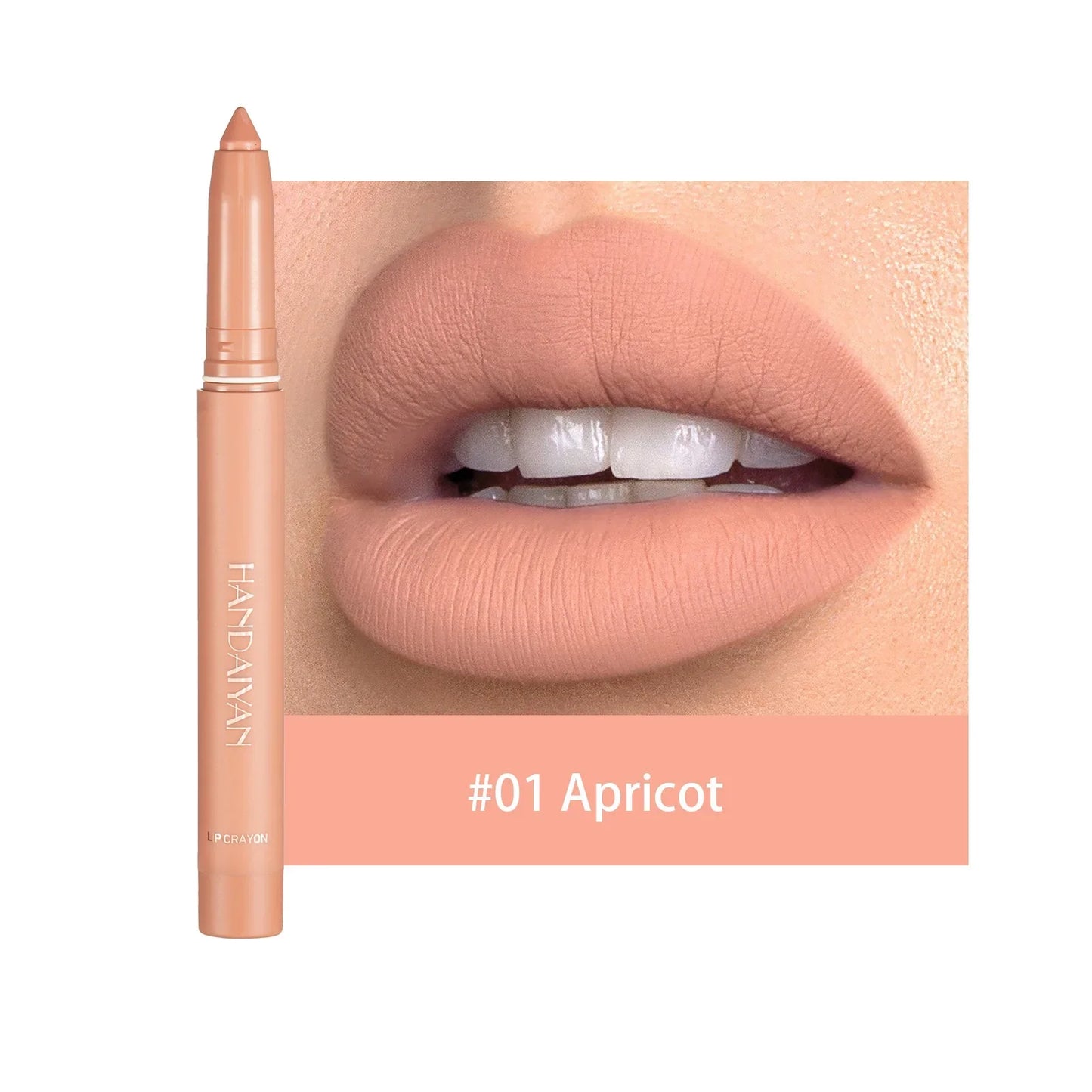 Handaiyan Velvet Matte Lip Liner – Waterproof, Long-Lasting