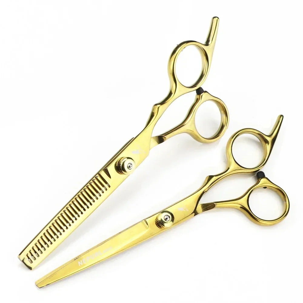6-Inch Hair Thinning Scissors | Professional Barber Shears