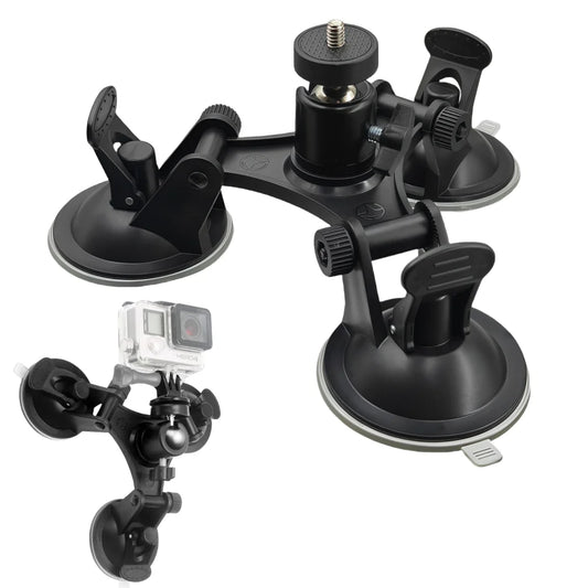 Triangle Suction Cup Camera Mount for GoPro, Insta360 & DJI Camera Suction Mount Oasis Select