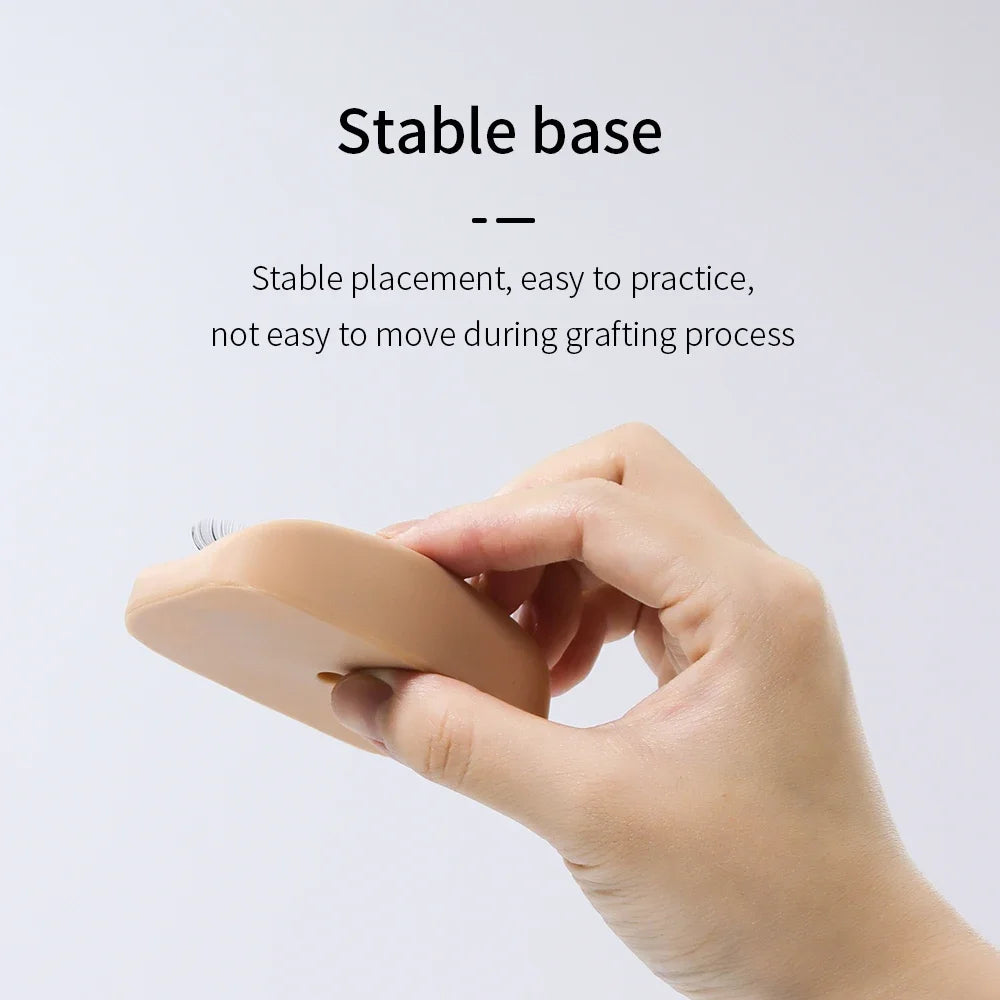 Mini Lash Training Head with Removable Eyelids | Practice Model Lash Training Model Peaceful Pleasures Health and Wellness