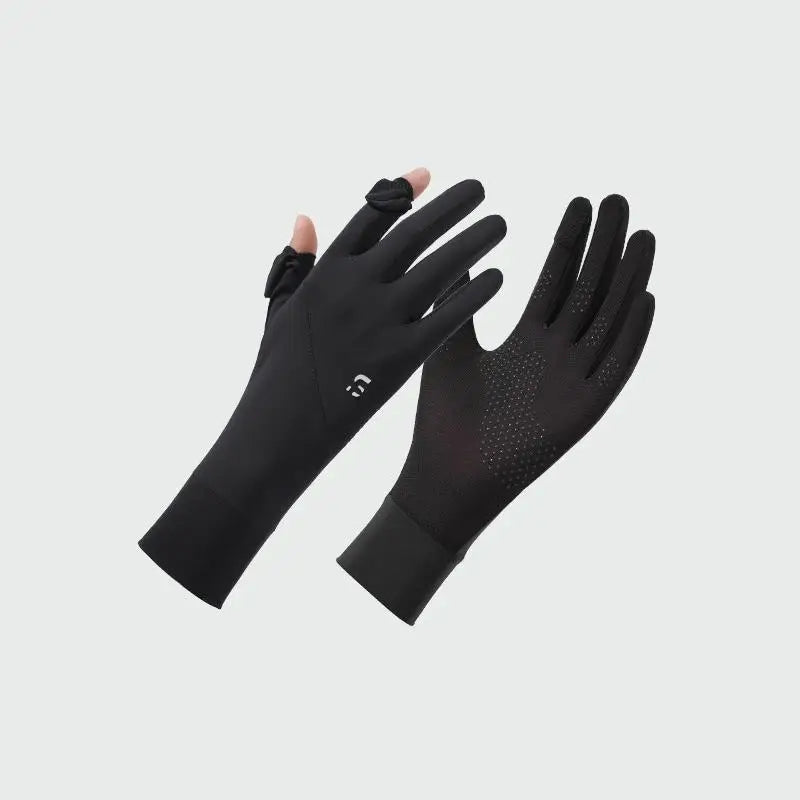 Women's Ice Silk UV Sun Protection Gloves | Lightweight Summer