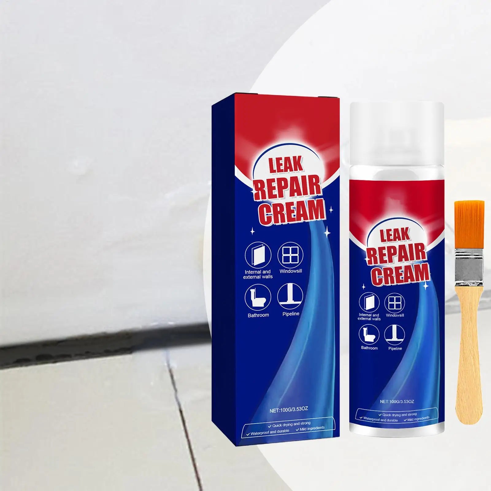 Leak Repair Waterproof Sealant Leak repair waterproof sealant spray Waterproof Sealant Spray Household Seal Repair Tool Peaceful Pleasures Health and Wellness