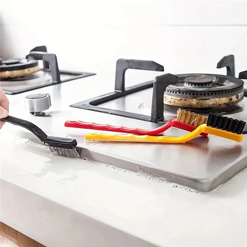 3-Piece Wire Brush Set – Stainless Steel & Brass Cleaning Brushes