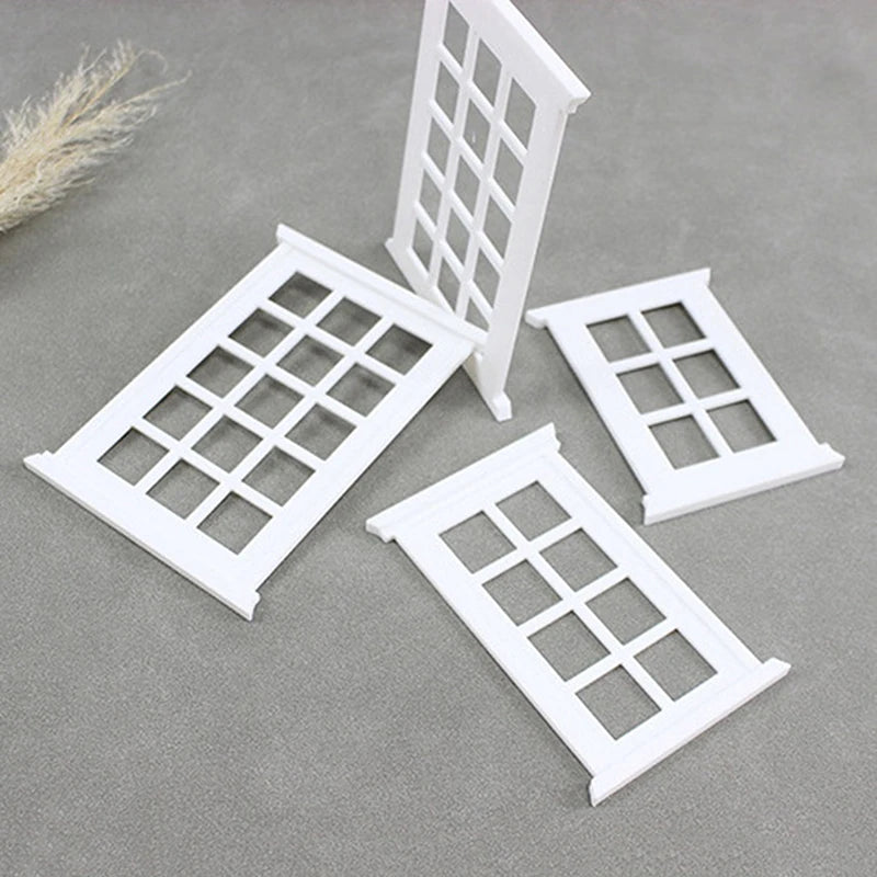 1/12 Miniature Dollhouse Window Frame – DIY Craft Decor
