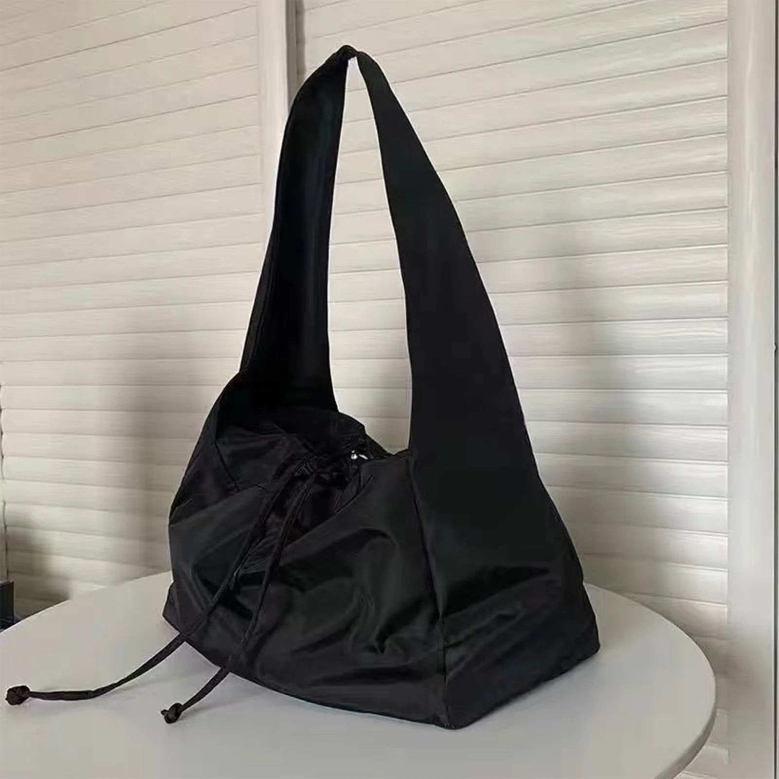 Tote Bag Women Satchel Bag Simple Large Capacity Oxford Cloth Shoulder Bag for Student Travel Party Work Peaceful Pleasures Health and Wellness