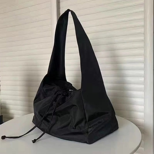 Tote Bag Women Satchel Bag Simple Large Capacity Oxford Cloth Shoulder Bag for Student Travel Party Work Peaceful Pleasures Health and Wellness