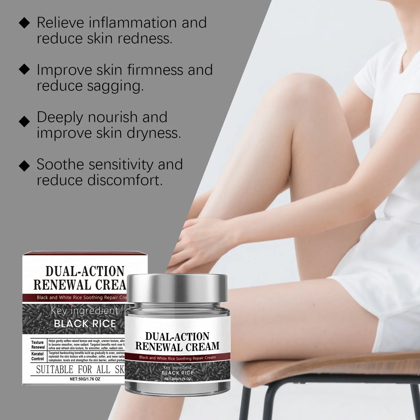 Black Rice Moisturizing Cream – Hydrate, Soothe & Repair Skin