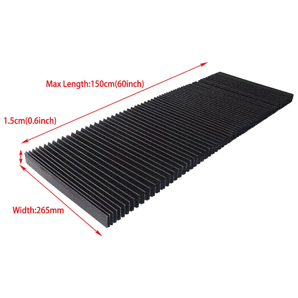 CNC Machine Guard Dust Cloth Dust-proof Waterproof Corrugated Pipe