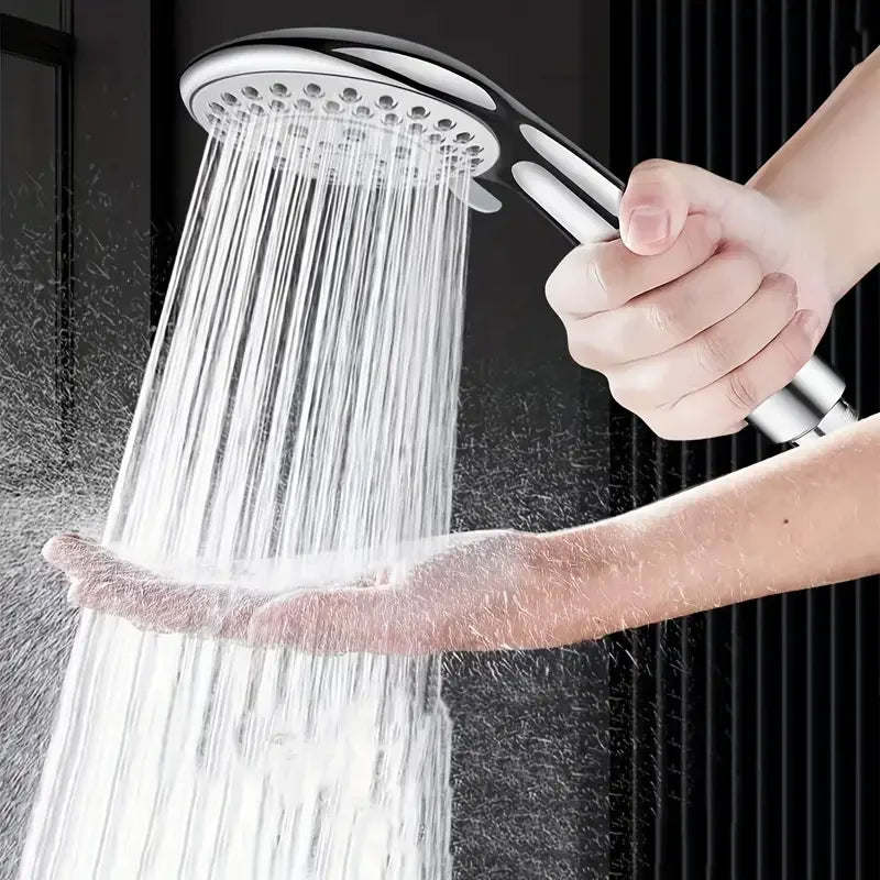 High-Pressure Handheld Shower Head Set with Hose & Bracket