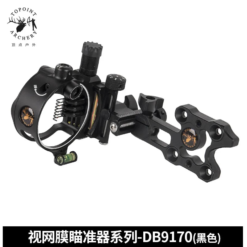 Topoint 5 7 Pin Bow Sights Compound Archery Sight DB Series Retina