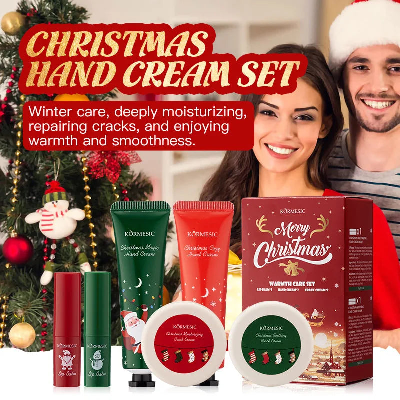 Christmas Hydrating Body Care Gift Set – Hand, Lip, Foot & Body