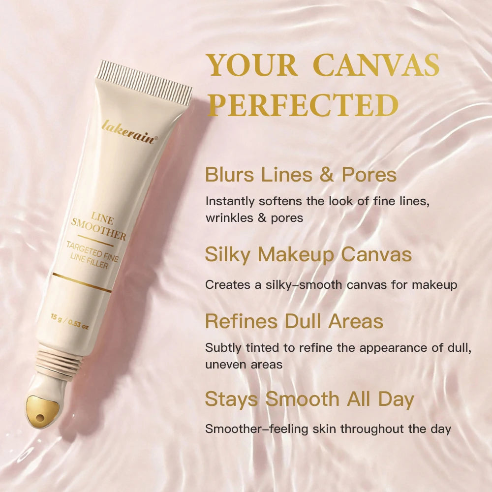 Smooth Fine Line Primer Soften Fine Lines Pores Natural Matte Finish Improve Dull Skin Deeply Hydration Silky Lightweight Primer Peaceful Pleasures Health and Wellness