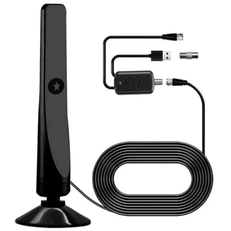 Indoor Digital TV Antenna DVB-T/T2 ATSC 36dB – HDTV & DAB/FM