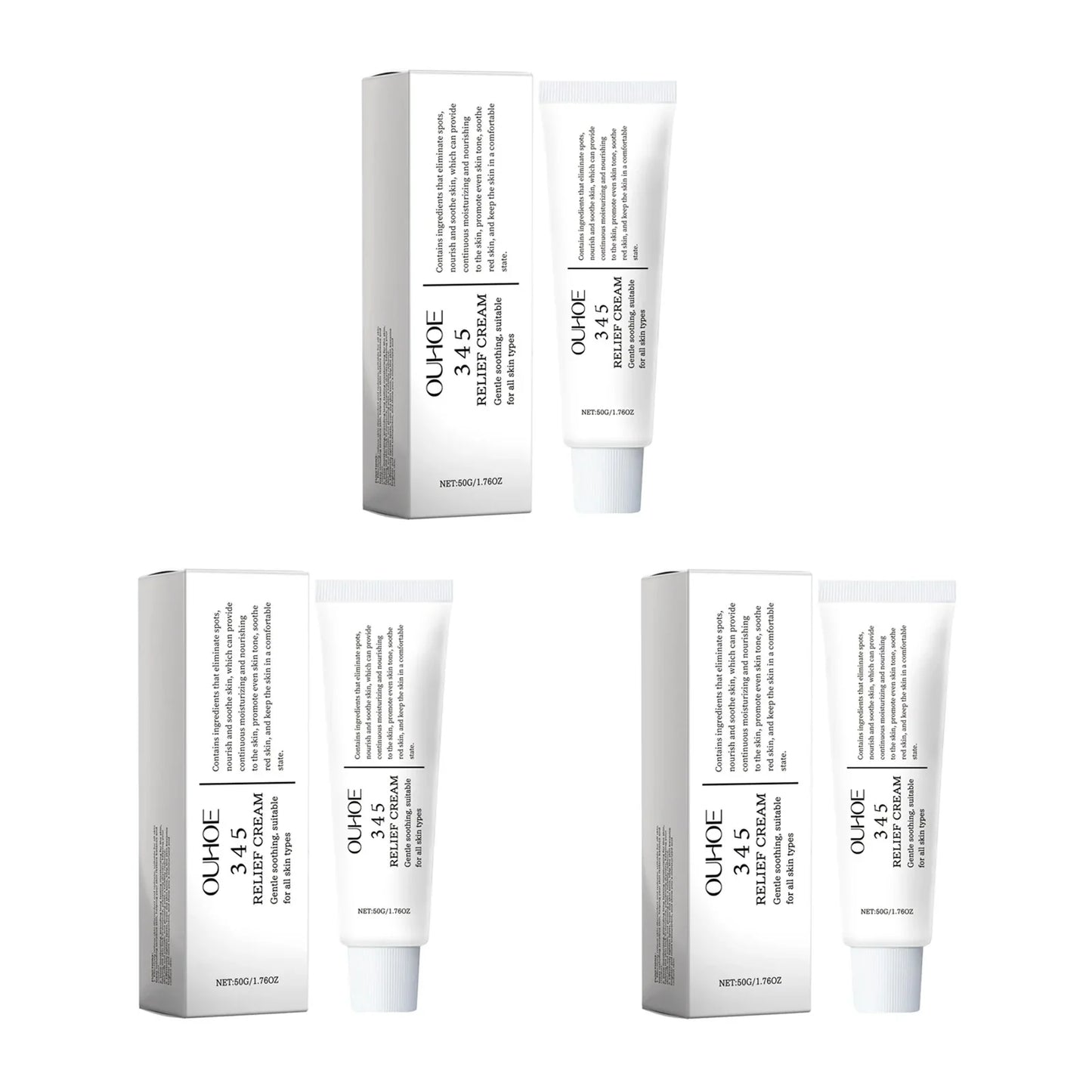 345 Relief Cream – Hydrating, Brightening & Soothing Face Cream