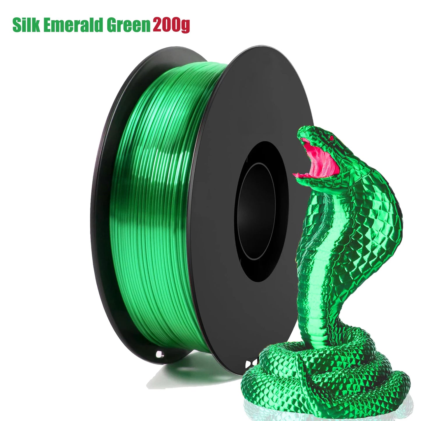 Silk PLA Filament 1.75mm Metal Shine 250g–1kg | DINGSUN 3D