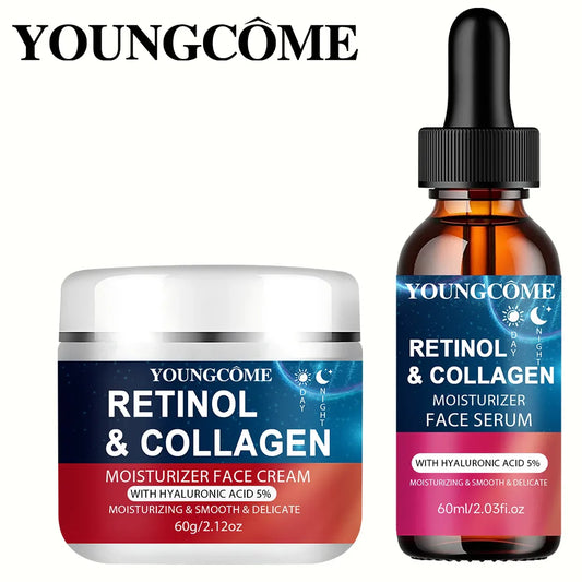 YOUNGCOME Retinol & Hyaluronic Acid Face Cream | Anti-Aging Retinol Face Cream Oasis Select