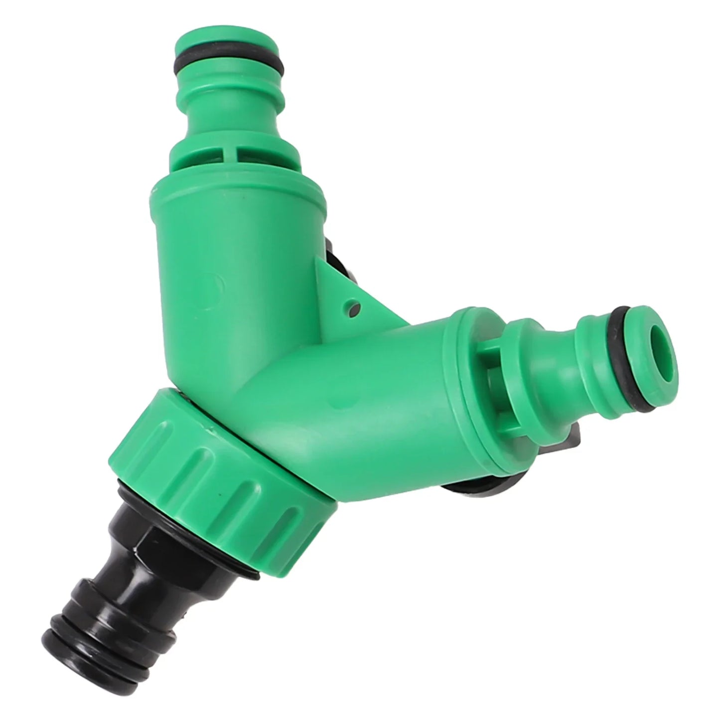 2 Way Garden Water Pipe Connectors Pipe Adapter Y Shape Hose Splitter Valve Three Way Plastic Valve With Switch Peaceful Pleasures Health and Wellness