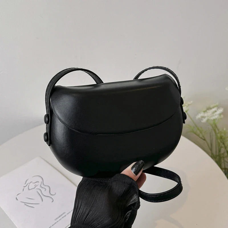 Women's Candy Color PU Leather Crossbody Sling Bag | JETTING
